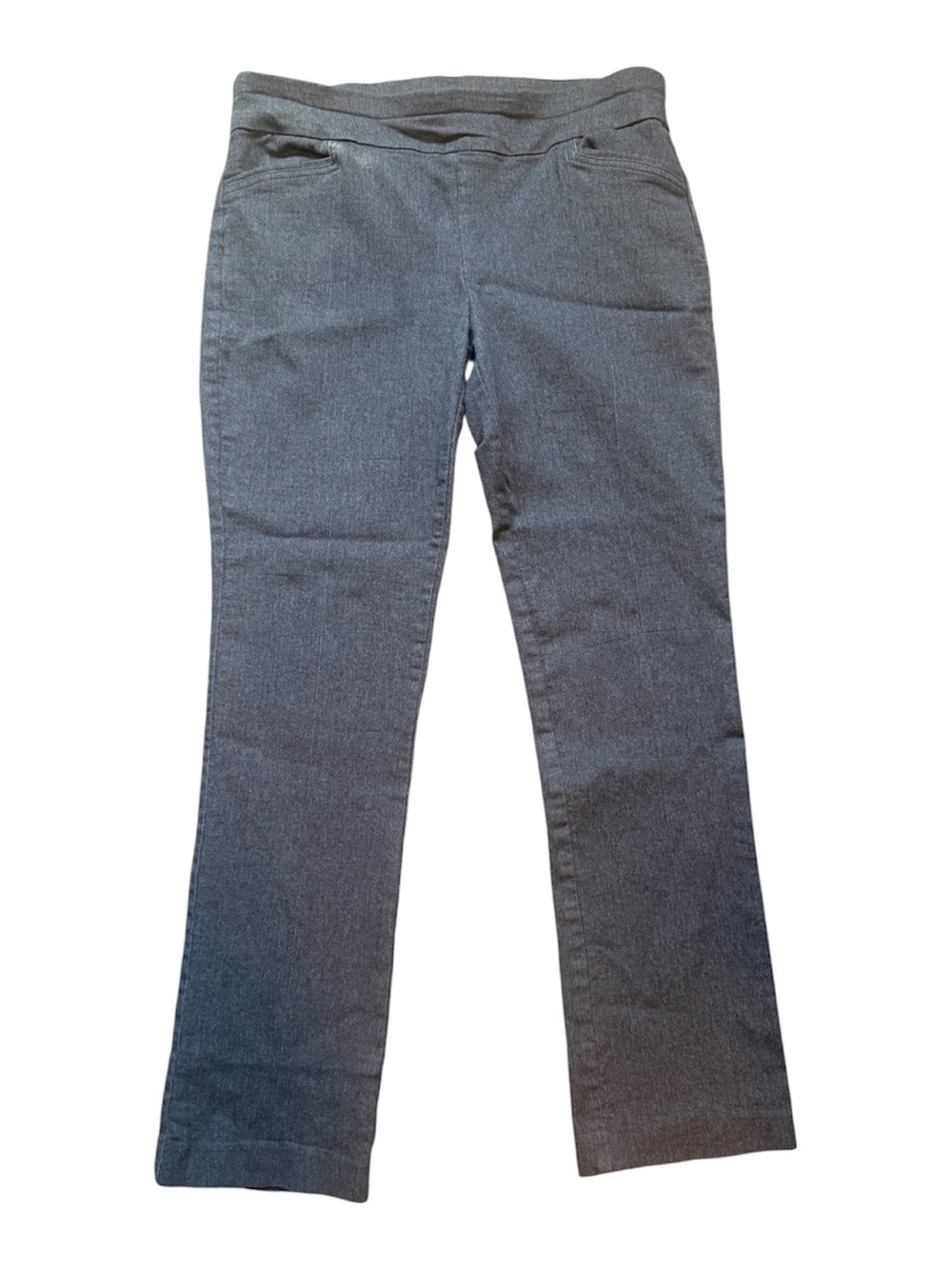 croft & barrow Women's Charcoal Stretch Flare Jeans